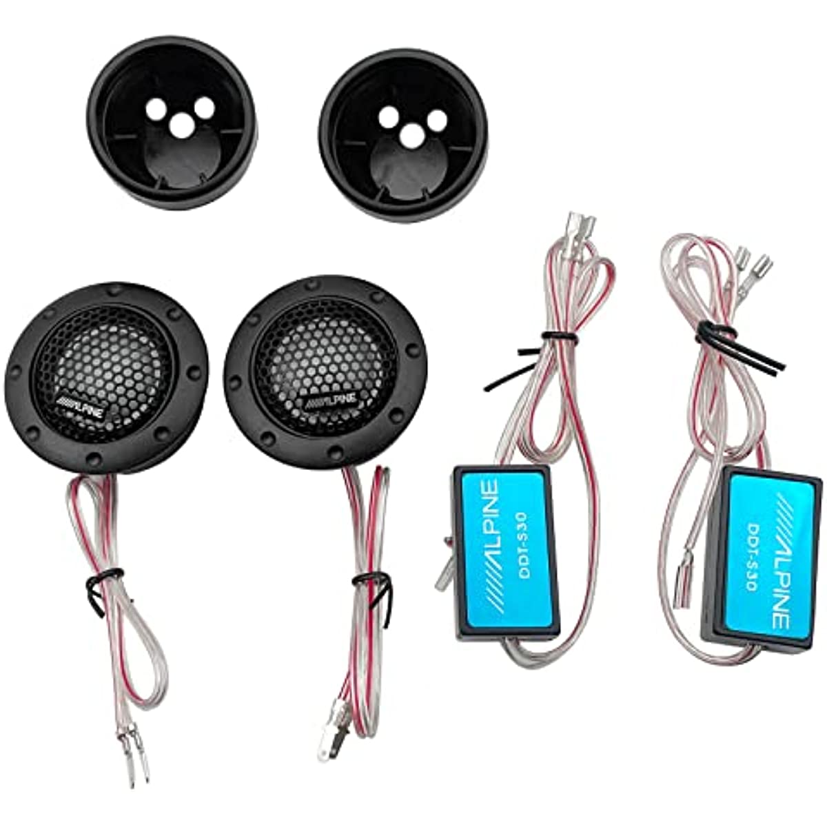 Tweeter per altoparlante stereo ad alta fedeltà per auto - Tweeter per cupola in seta per auto modificata per auto