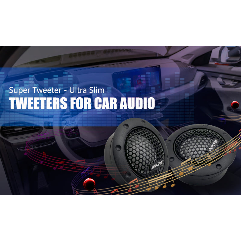 Tweeter per altoparlante stereo ad alta fedeltà per auto - Tweeter per cupola in seta per auto modificata per auto